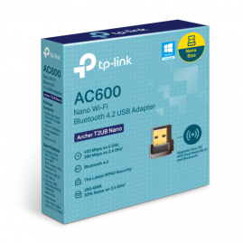 T2UB Nano USB Wi-Fi AC600 & Bluetooth 4.2 Nano